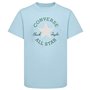 T shirt à manches courtes Enfant Converse Sustainable Core Sse Bleu ciel