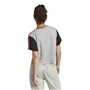 T-shirt à manches courtes femme Adidas 3S Cr Gris