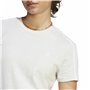 T-shirt à manches courtes femme Adidas 3S Blanc