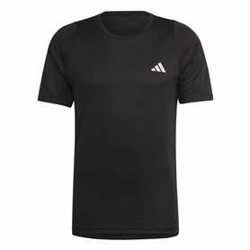T-shirt à manches courtes homme Adidas Run Icons 3S T Noir