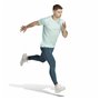 T-shirt à manches courtes homme Adidas Run It Aigue marine