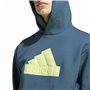 Sweat à capuche homme Adidas Fi Bos Hd Bleu