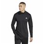 Sweat-shirt d'Entraînement pour Adultes Adidas Tr-Es+ 1I4Zip Noir