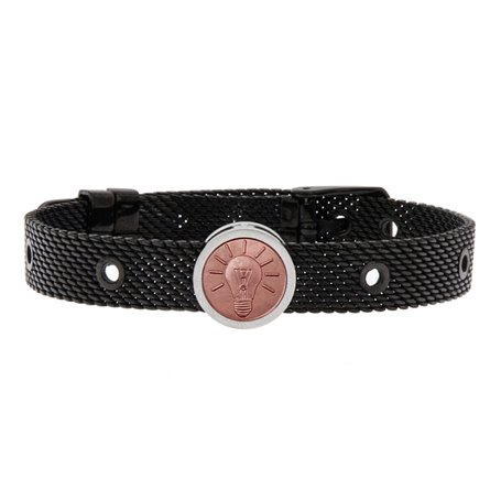 Bracelet Homme Talent Jewels TJA-5-08-02-2-215 Noir
