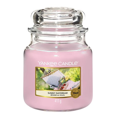 Bougie Parfumée Yankee Candle Classic Medium Jar Candles Sunny Daydream 411 g