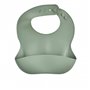 LOT DE 2 BAVOIRS SILICONE 1 VERT CACTUS + 1 GRIS