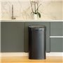 Poubelle de cuisine automatique - MAJESTIC - KITCHEN MOVE - 58 L - Inox noir mat avec cerclage