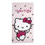 Serviette de plage Hello Kitty Rose clair 70 x 140 cm