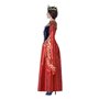 Déguisement pour Adultes 113916 Rouge Blue marine Reine Médiévale