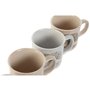 Tasse mug Home ESPRIT Blanc Beige Traditionnel Arbre de vie 330 ml (4 Unités)