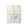 Cadre Home ESPRIT Jaune Bleu méditerranéen 60 x 4 x 80 cm (4 Unités)