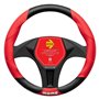 Housse pour volant MOMO MOMLSWC016BRS Noir/Rouge Ø 36 cm