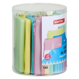 Fourre-tout Safta 12 Pièces Assortiment de couleurs