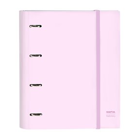 Reliure à anneaux Safta Rosa Rose (27 x 32 x 3.5 cm)
