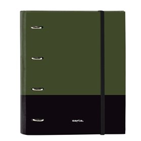 Reliure à anneaux Safta Dark forest Noir Vert 27 x 32 x 3.5 cm