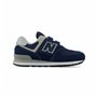 Chaussures de Sport pour Enfants New Balance 574 Core Hook Loop Noir