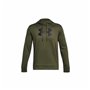 Sweat à capuche homme Under Armour Fleece Big Logo Olive