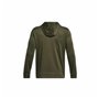 Sweat à capuche homme Under Armour Fleece Big Logo Olive