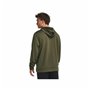 Sweat à capuche homme Under Armour Fleece Big Logo Olive