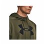 Sweat à capuche homme Under Armour Fleece Big Logo Olive