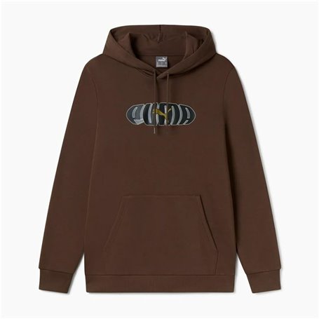 Sweat à capuche homme Puma Essentials+ Graphic Hoodie Fl Hombre