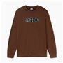 Sweat sans capuche homme Puma Essentials+ Graphic Crew Fl Hombre Marron