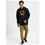 Sweat à capuche homme Burton Underhill Noir