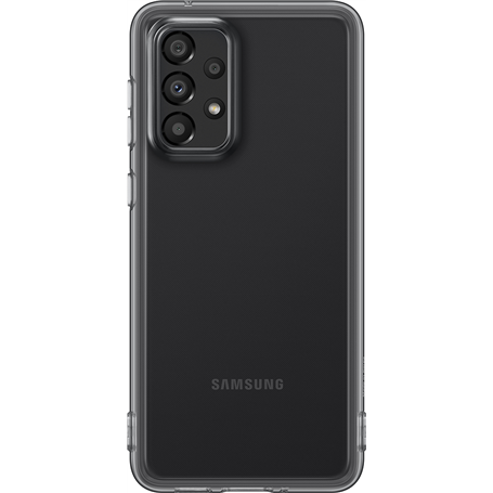 Coque Samsung G A33 5G souple Ultra fine Transparente Noire Samsung