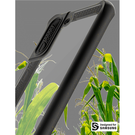 Coque Renforcée Samsung G S21FE Feronia Bio Pure Noire Itskins