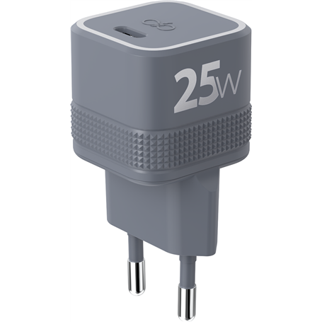 Chargeur maison Cube USB C PD 25W Power Delivery Gris - Garanti à vie Force Power
