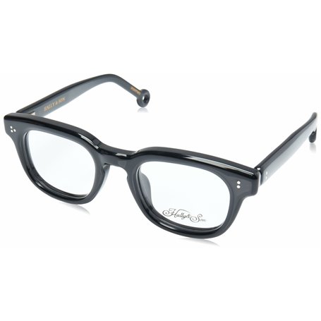 Monture de Lunettes Unisexe Hally & Son HS877V01 Noir Ø 48 mm