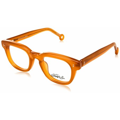 Monture de Lunettes Unisexe Hally & Son HS877V04 Jaune Ø 48 mm