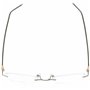 Monture de Lunettes Unisexe Charmant Jewelry Marron
