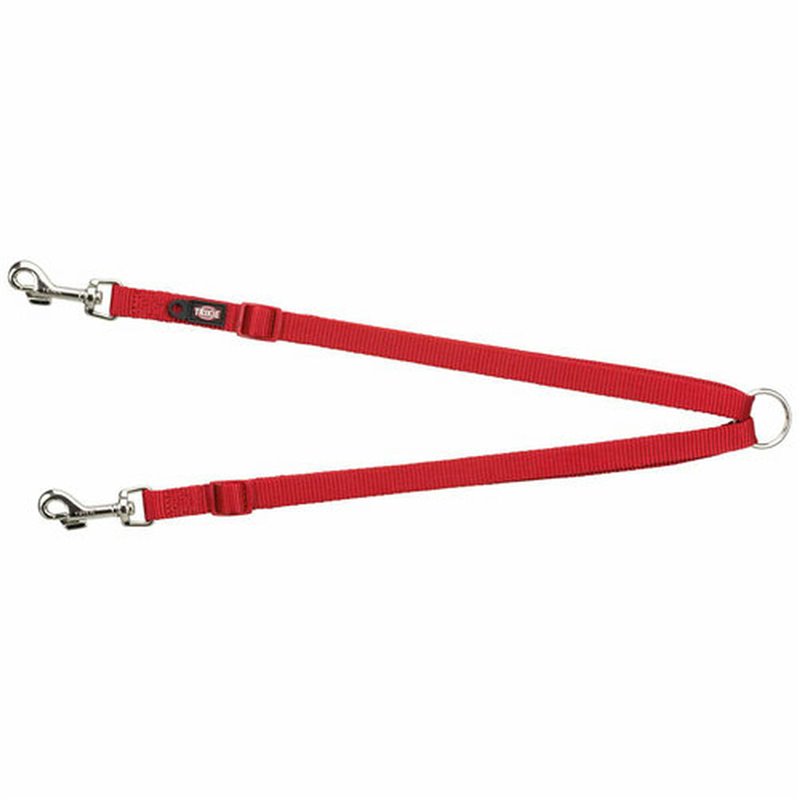 Image secondaire de 2 Accouplement pour laisse de chien Trixie New Premium Rouge 40-70 cm XS S M
