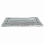 Tapis pour chien Trixie Blanc Noir Gris Tissu Peluche 75 × 55 cm