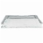 Tapis pour chien Trixie Blanc Noir Gris Tissu Peluche 75 × 55 cm