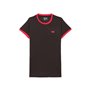 T-shirt à manches courtes femme Nexus CAMIGUIN Noir Rouge