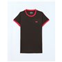 T-shirt à manches courtes femme Nexus CAMIGUIN Noir Rouge