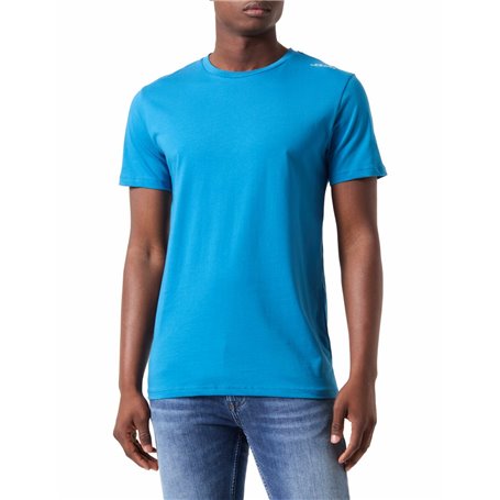 T-shirt à manches courtes homme Joluvi Combed Cotton Bleu