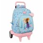 Cartable à roulettes Frozen Ice magic Bleu 33 x 45 x 22 cm