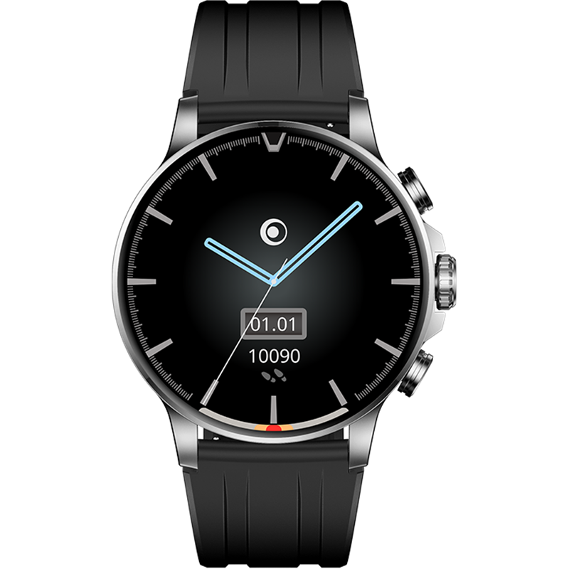 Montre connectée Round Noire Bigben