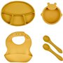 PACK REPAS SILICONE - JAUNE MIEL