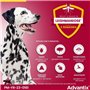 Advantix Chien Solution Antiparasitaire Tres Grande Race 40 a 60kg 4 pipettes
