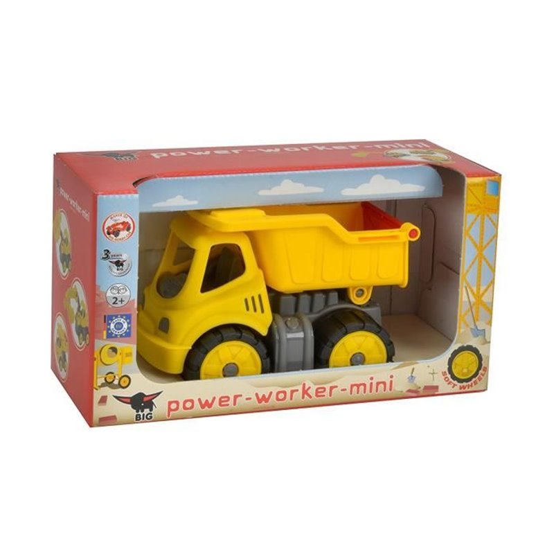 Image secondaire de Véhicule miniature - BIG - Power Worker Mini Camion Benne - Jaune - Mixte - 177 g