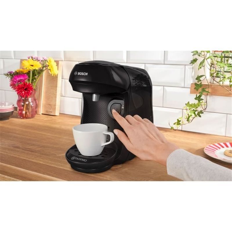 Image secondaire de Machine a café multi-boissons - BOSCH - TASSIMO - T10 Happy noir - 1400 W