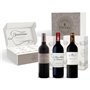 Coffret Cadeau Grands Vins de Haut-Médoc : Closerie de Camensac, Haut Medoc de Giscours et Griffe de Barreyres - 3x75cl