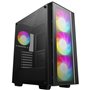 Boîtier PC - DEEPCOOL - MATREXX 55 V4 C - Moyen tour - ATX - Verre trempé - ARGB - Noir