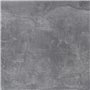 Table Basse - Bout de canapé -  mélamine Gris Béton et Blanc L100 x H46,1 x P65 cm
