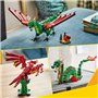 LEGO Creator 31161 3-en-1 Le dragon médiéval - Jeu de construction pour garçon des 9 ans