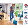 Set balai serpillere seau essoreur Clean Twist Disc Mop Ergo 52101 Leifheit, tete serpilliere a franges, nettoyeur sol sans effo